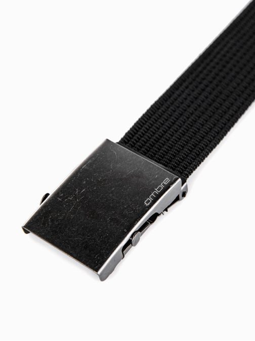 Pánský pásek v černé barvě A029