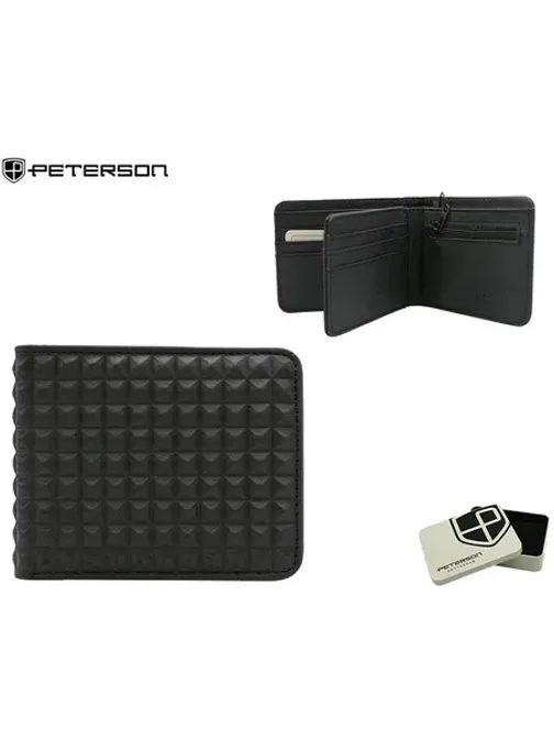 Stylová černá pánská peněženka