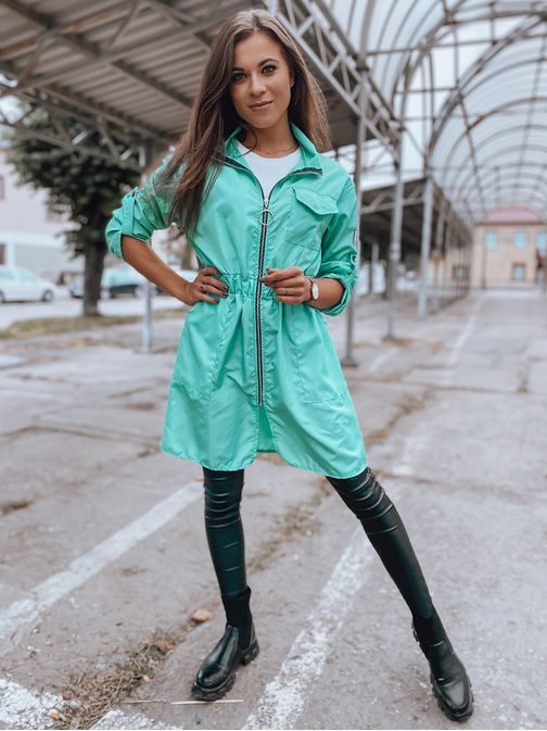 Trendy dámská zelená parka Lissy