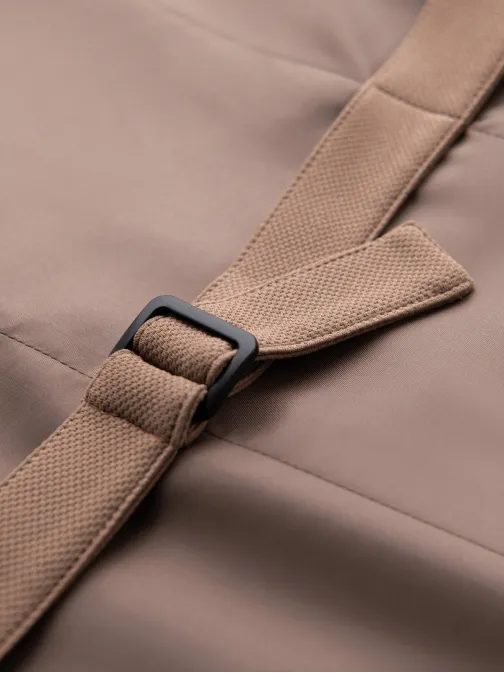 Elegantní hnědá pánská vesta V1 BLZV-0145