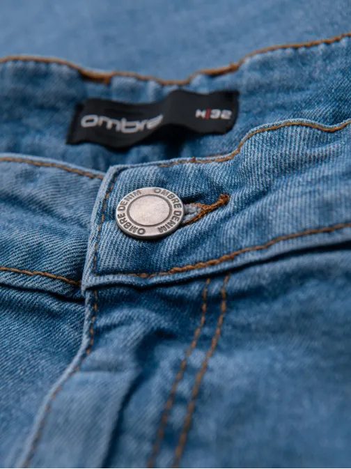 Moderní světle modré pánské džíny V1 PADP-0254