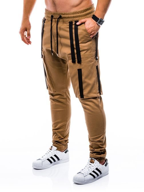 KAMELOVÉ STYLOVÉ JOGGER KALHOTY P671