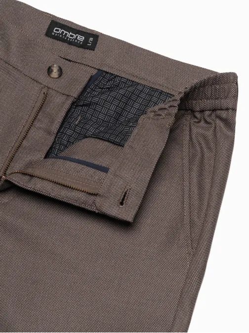 Stylové béžové chinos kalhoty V2 PACP-0182