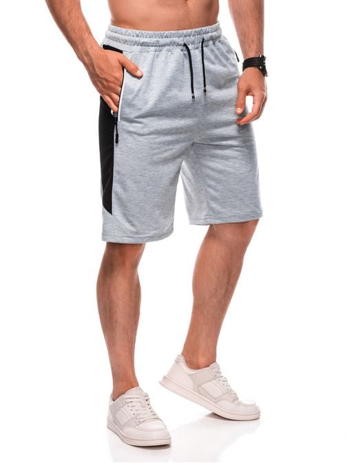 Šedé pánské kraťasy W520