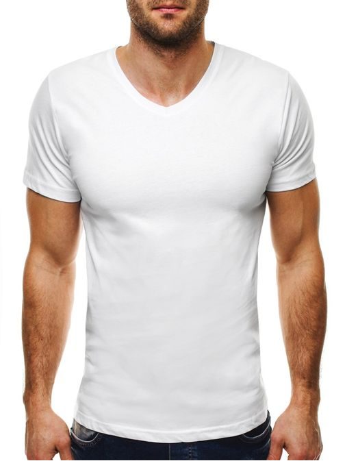 Bavlněné tričko bílé MADMEXT 1287