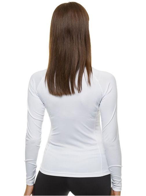 Neobyčejná dámská přechodná bunda v bílé barvě JS/HD154/45