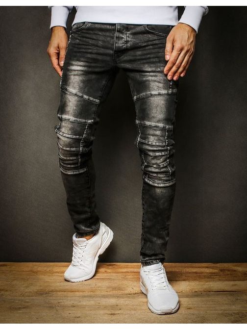 Perfektní černé pánské džíny