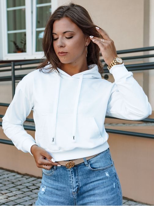 Trendy dámská bílá mikina Trendhood