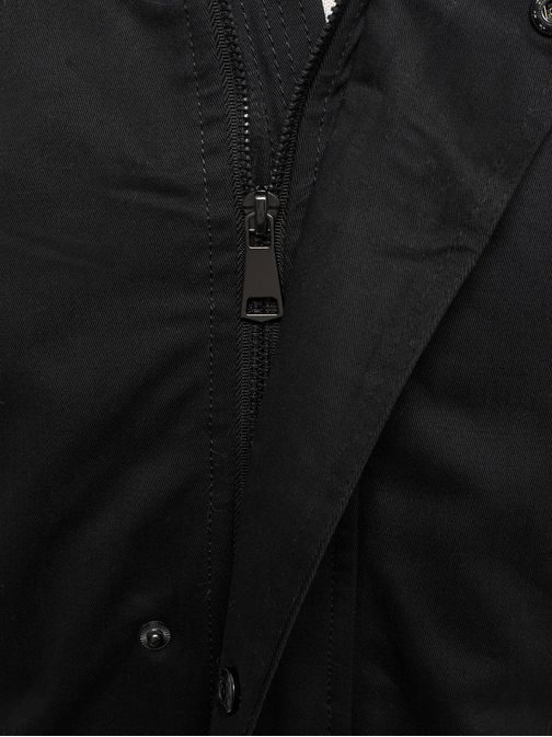 Zateplená černá bunda JACK DAVIS JK326