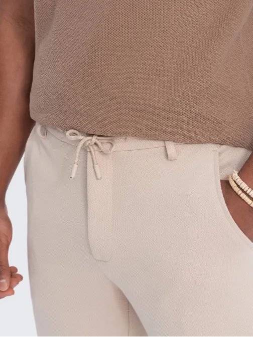 Béžové chinos kalhoty V2 PACP-0168