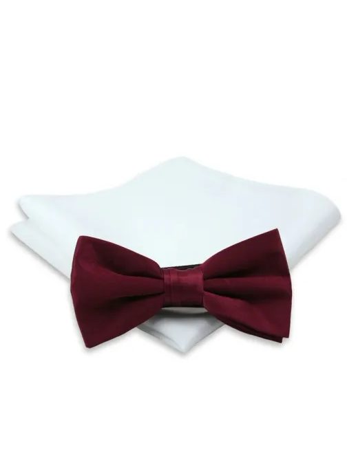 Elegantní bordový pánský motýlek Chattier