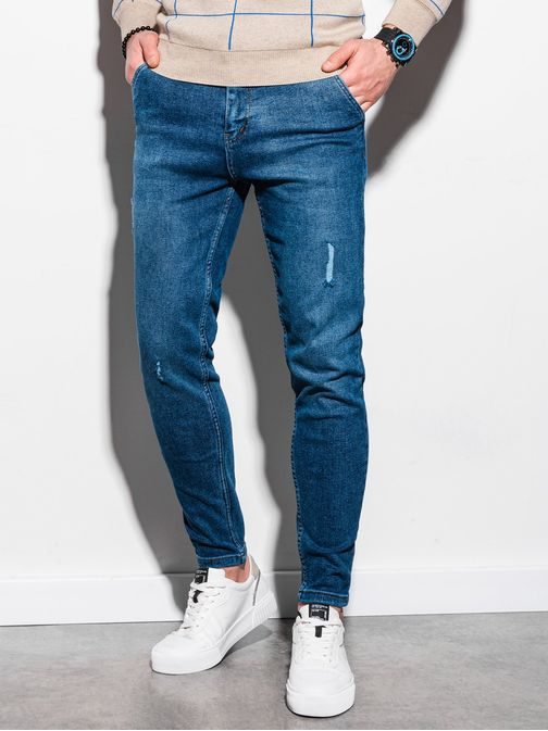 Stylové modré džíny P953