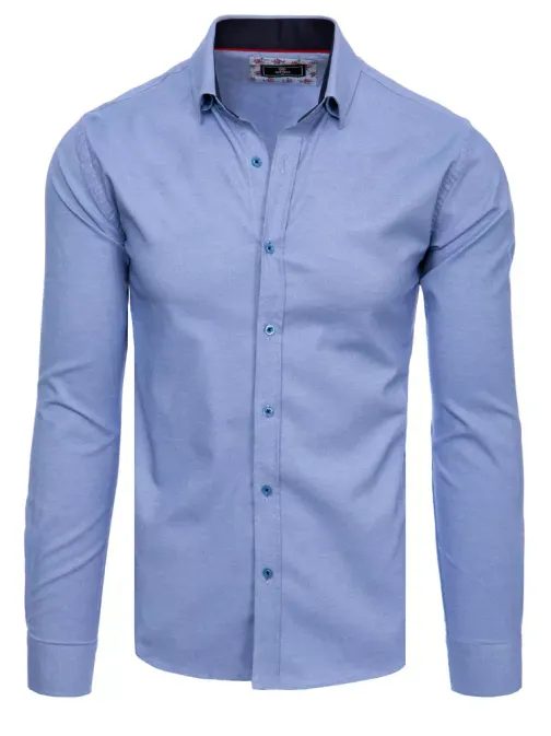 Elegantní blankytně modrá košile