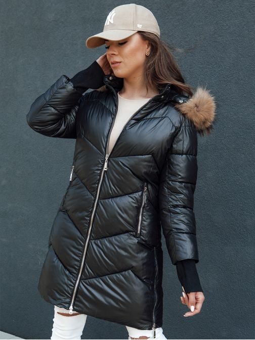 Dámská trendy bunda v černé barvě Lagoon