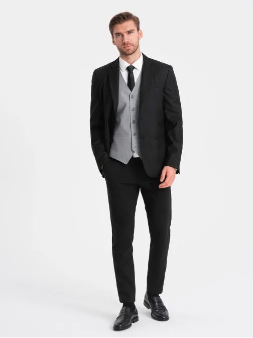 Elegantní černé sako V4 BLZB-0115