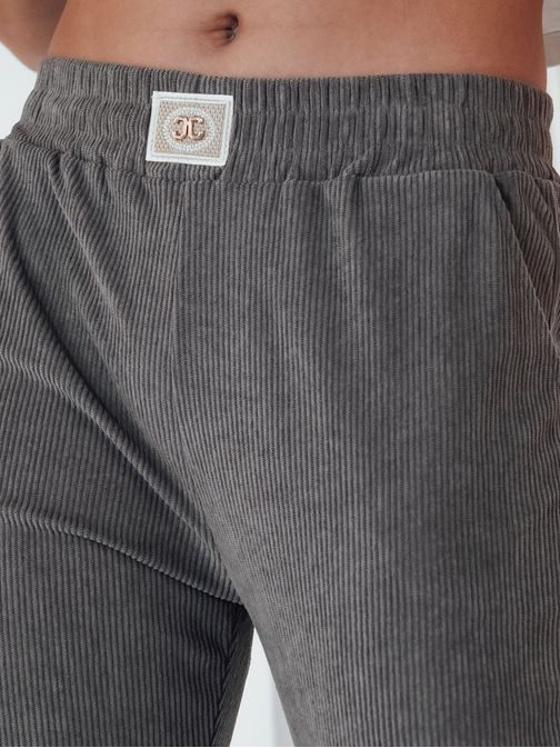 Úžasné dámské šedé tepláky Brinat