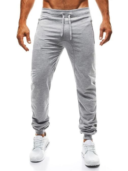 Moderní baggy šedé kalhoty J.STYLE 70-6018