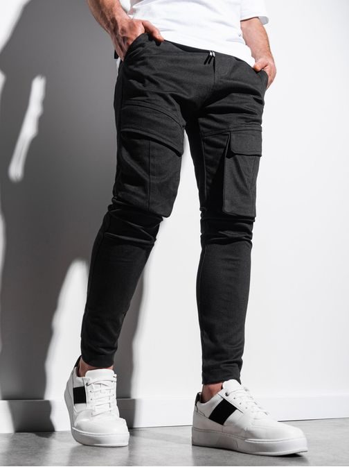 Černé jogger kalhoty P999