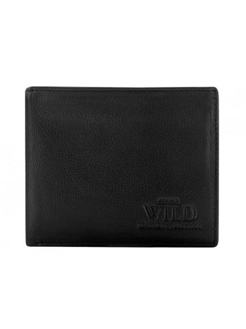 Černá kožená peněženka Always Wild