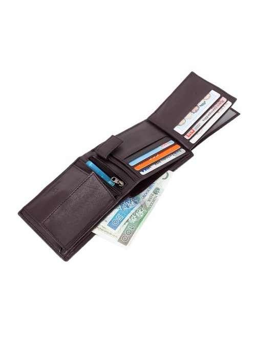 Jednoduchá kožená peněženka
