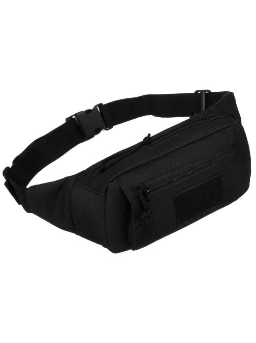 Trendy černá pánská ledvinka