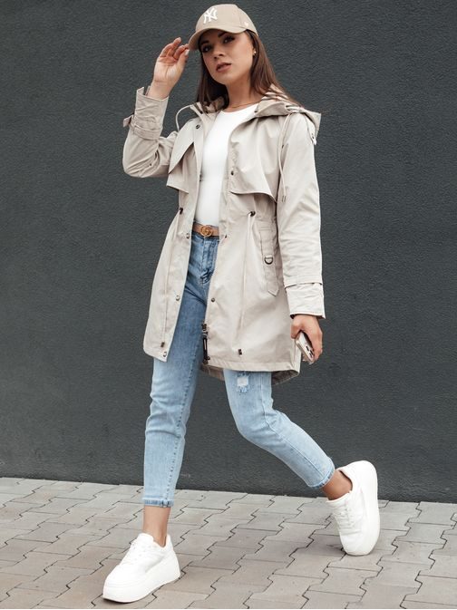 Dámská parka v šedé barvě Fashlove