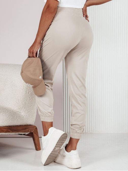 Trendy dámské béžové tepláky Fashioncore