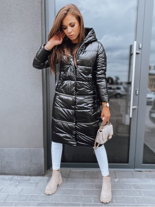 Neobyčejná dámská bunda Shanee Premium v černé barvě