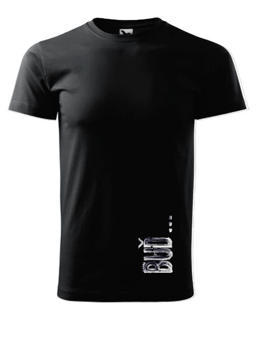 Originální černé triko BUĎCHLAP!