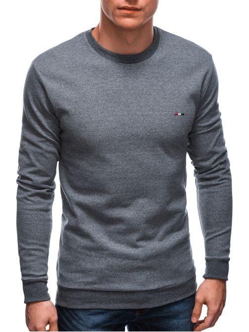 Tričko s dlouhým rukávem v šedé barvě L160