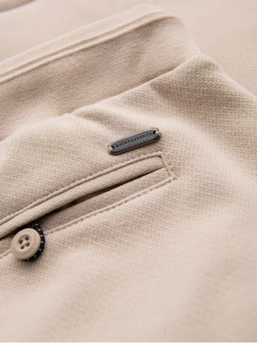 Béžové chinos šortky V2 SRCS-0168
