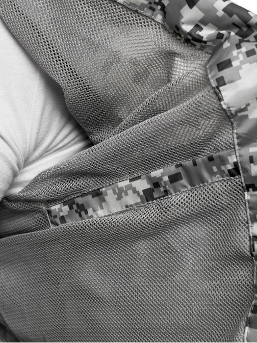 Pohodlná pánská bunda v šedé barvě J.BOYZ 8006K