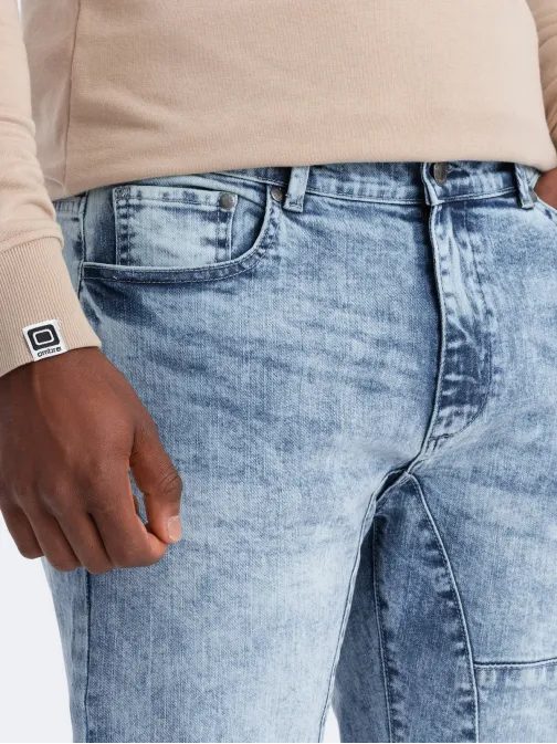 Trendy světle modré pánské džíny V1 PADP-0161