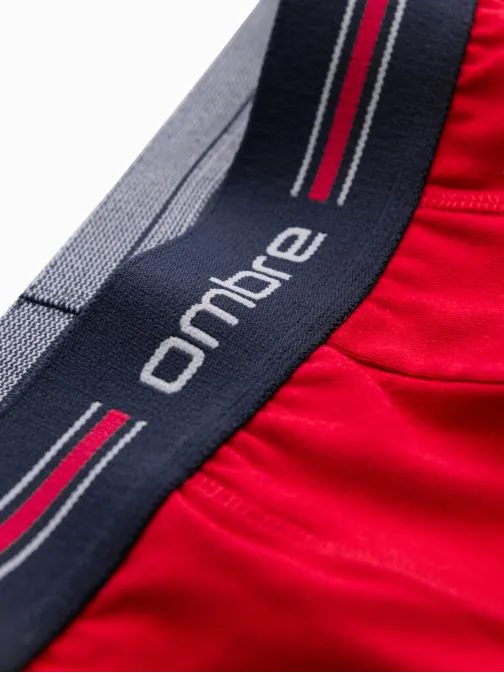 Barevné stylové boxerky unbo-0109(3ks)