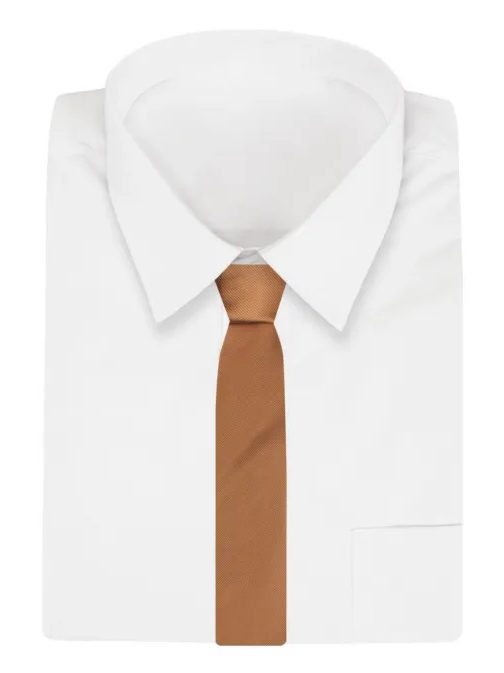 Jemná béžová pánská kravata Angelo di Monti