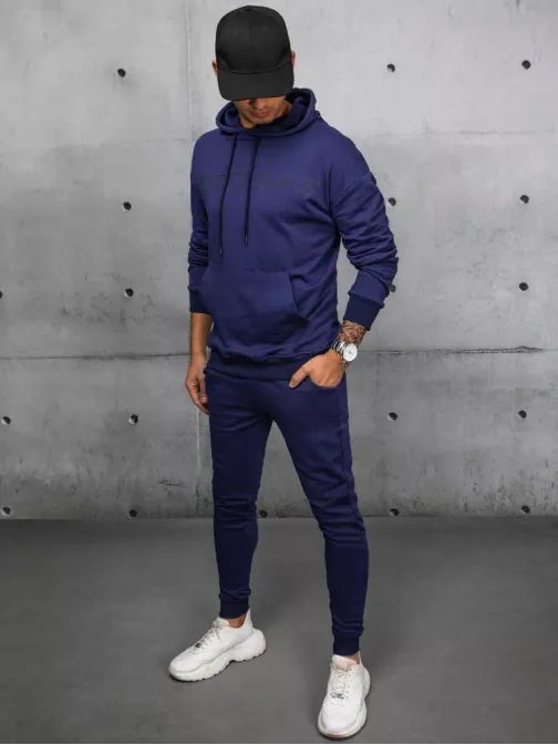 Granátová tepláková souprava ve stylovém provedení