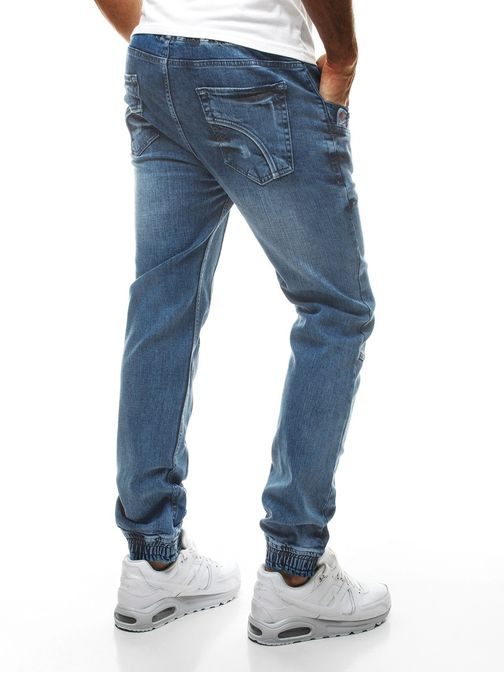 Pohodlné pánské modré džíny Red Polo 635