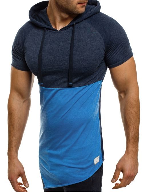 Sportovní pánské modré tričko ATHLETIC 1103