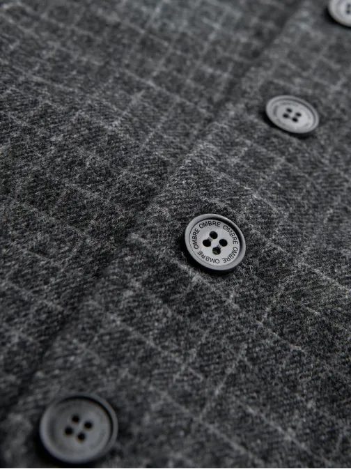 Elegantní černá jedinečná vesta V3 BLZV-0110