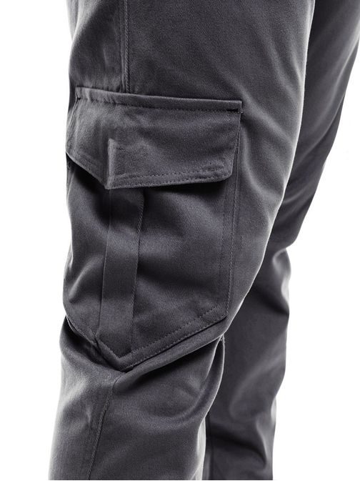 Pánské šedé jogger kalhoty OZONEE A/404
