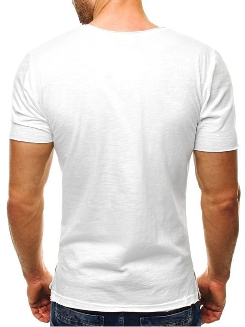 Kvalitní bílé tričko MADMEXT 1327