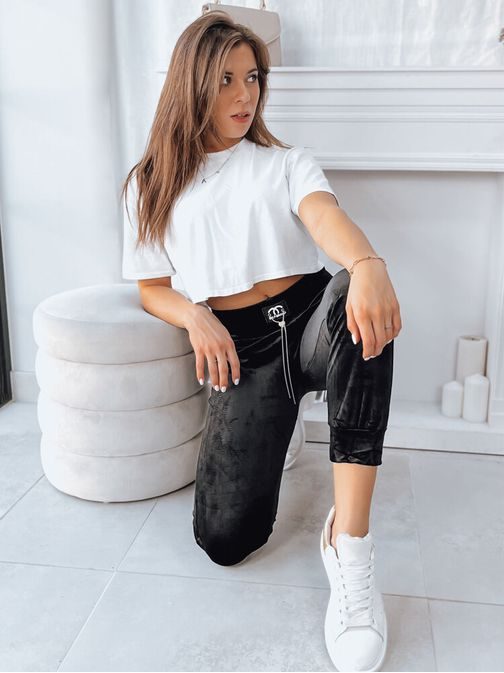 Trendy dámské černé tepláky Avenue