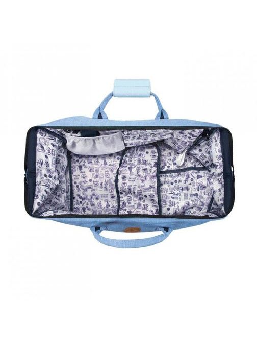 Modrá cestovní taška Cabaia Ajaccio