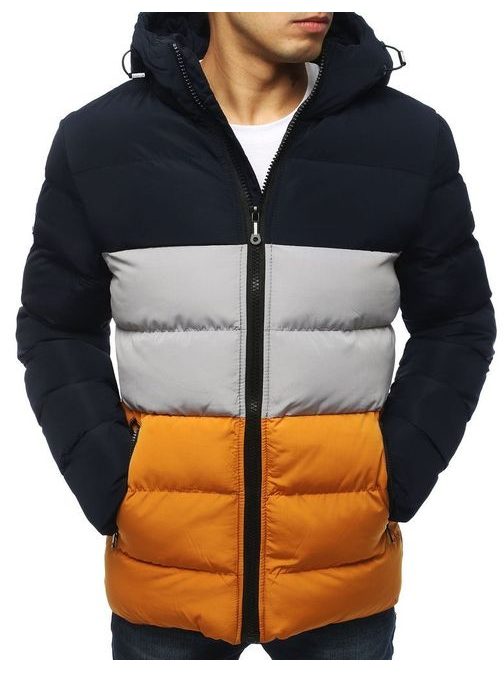 Trendy granátová zimní bunda