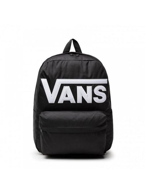 Černo-bílý ruksak Vans Drop V