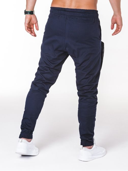 ORIGINÁLNÍ JOGGER KALHOTY TMAVĚ MODRÉ P705