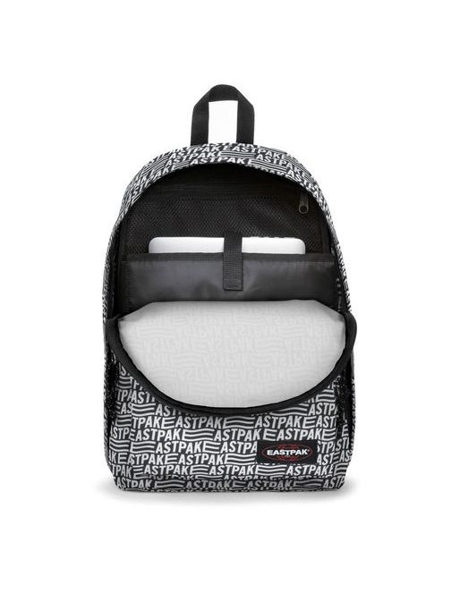 Černo-bílý ruksak Eastpak Out of Office Sculptype