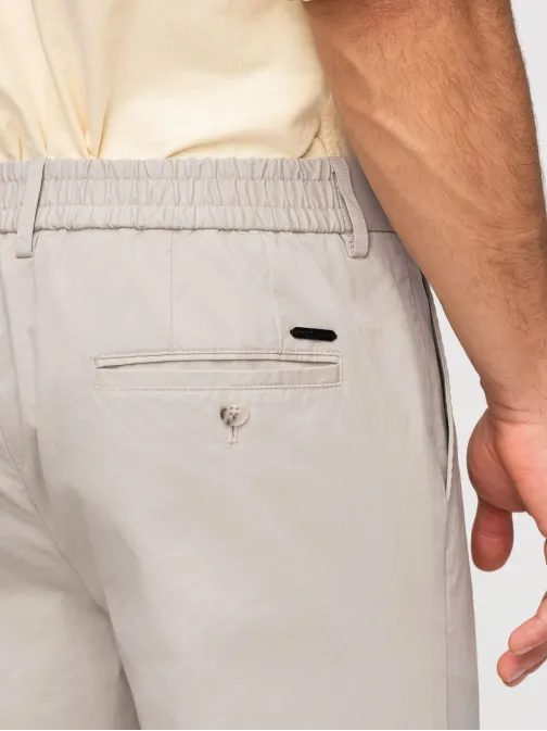 Pánské béžové chinos kalhoty V2 PACP-0293