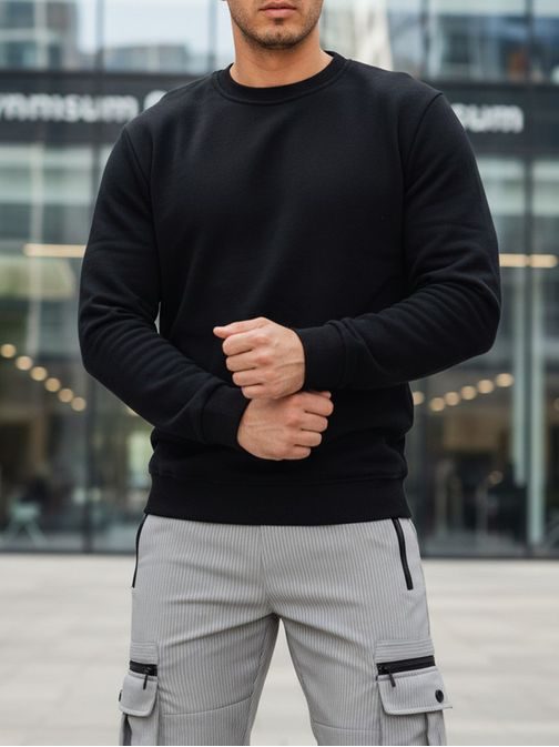 Černá mikina pro muže