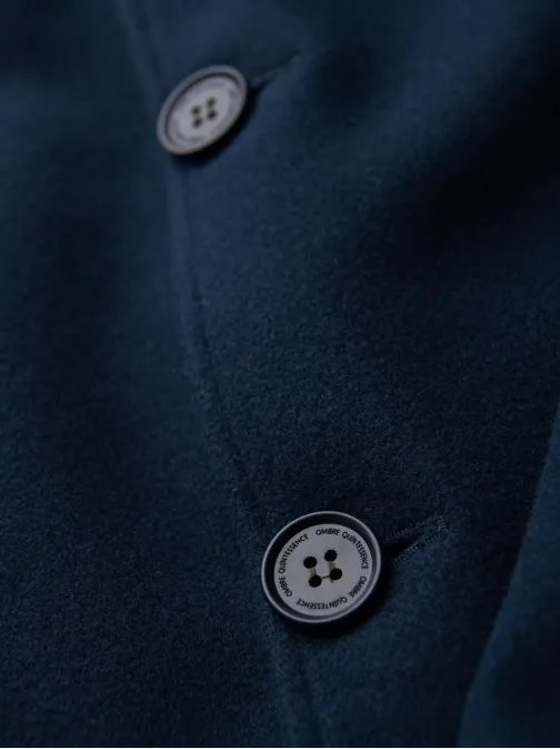 Modrý pánský zimní kabát V3 om-cowc-0135